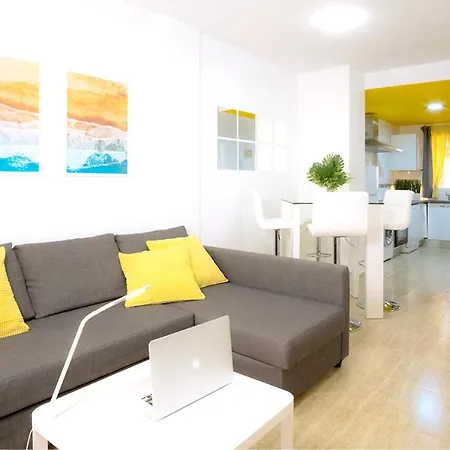 With 2 Bedrooms In With Wonderful Sea View Shared Pool Furnished Terrace 2 Km From The Beach Appartement La Oliva